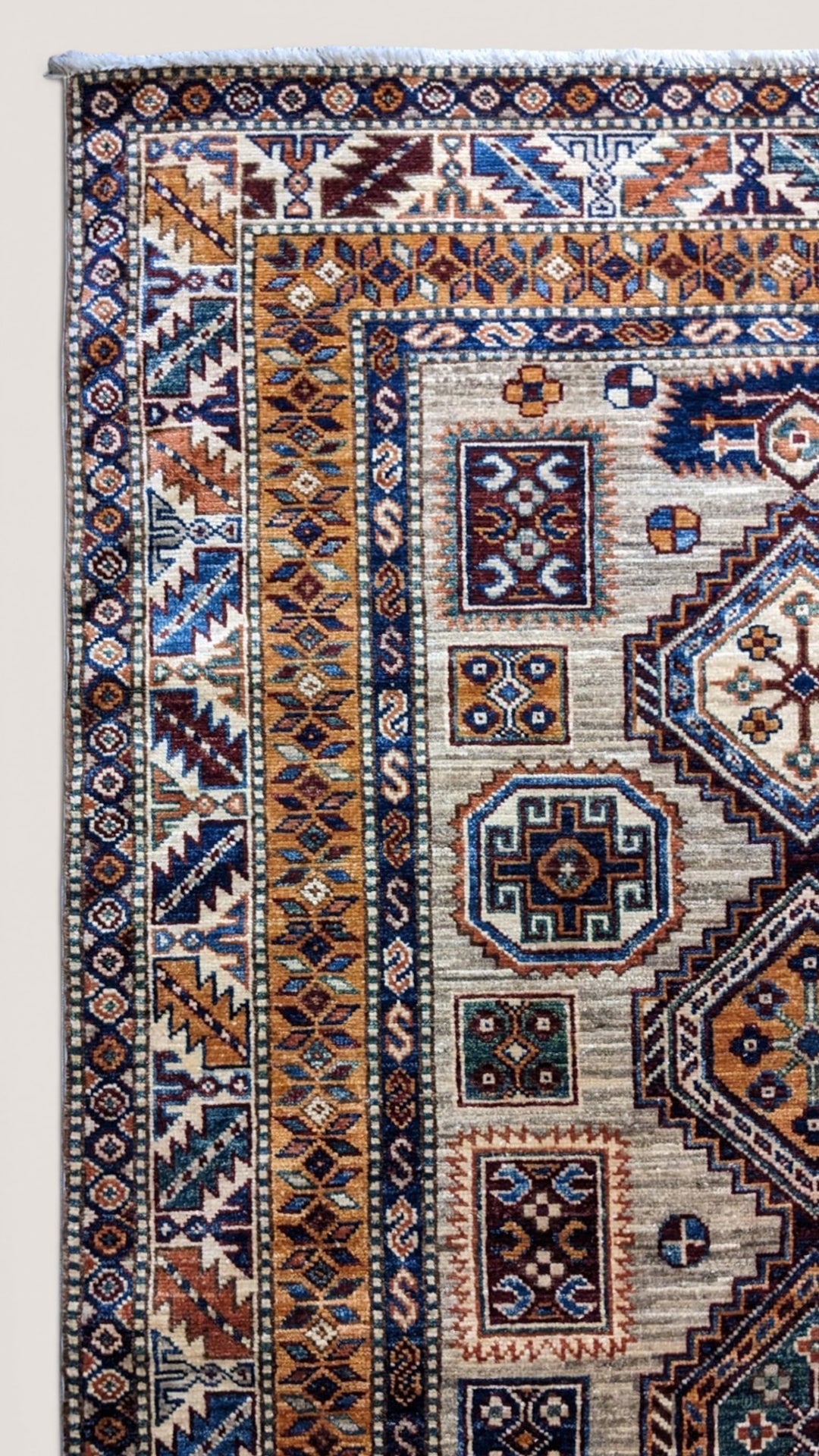 Super Kazak Rug - Size: 10.5 x 6.9