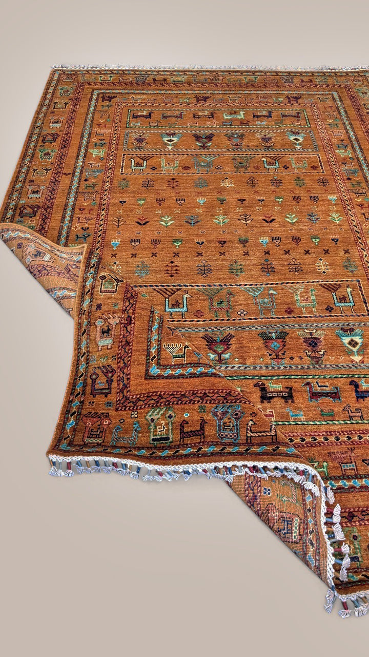 Khurjeen Rug - Size: 8.1 x 5.7