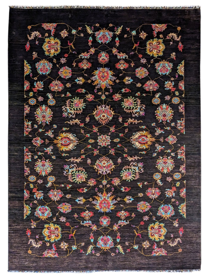 Chobi Ziegler Rug - Size: 9.11 x 6.9