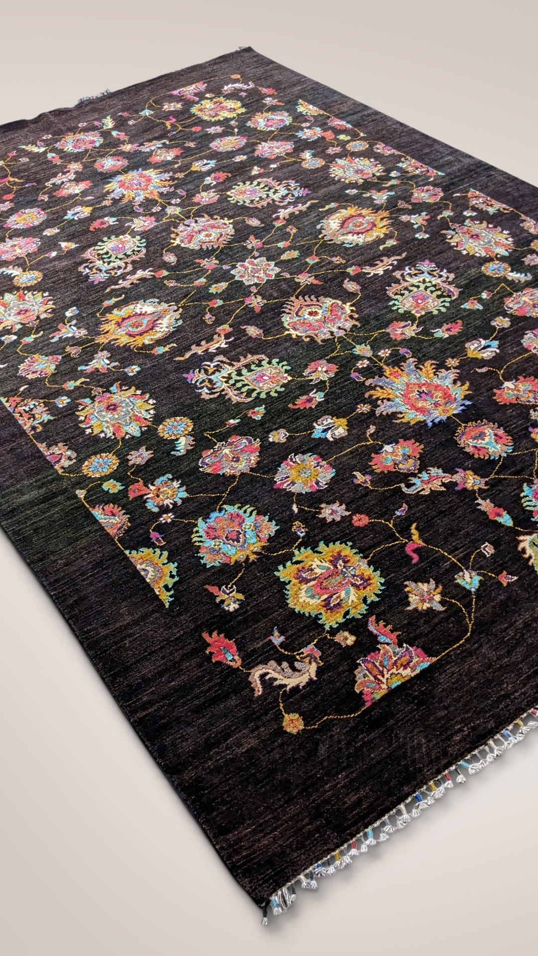 Chobi Ziegler Rug - Size: 9.11 x 6.9