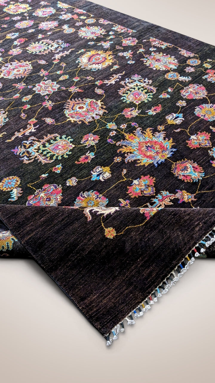Chobi Ziegler Rug - Size: 9.11 x 6.9