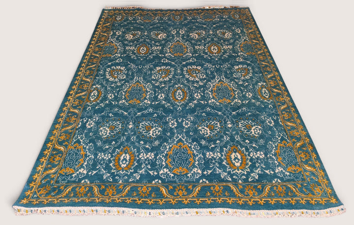 Suzani Modern Chobi Rug - Size: 9.7 x 6