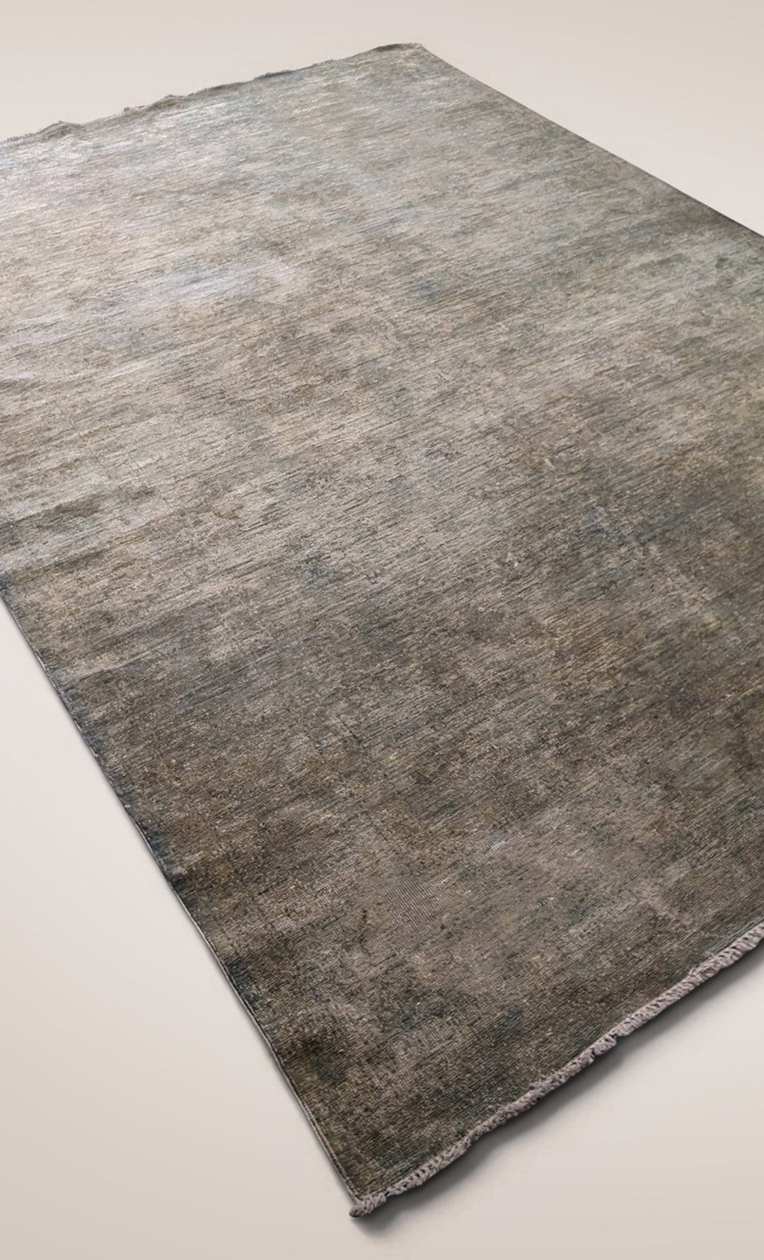 Overdyed Chobi Rug - Size: 9.7 x 6.7