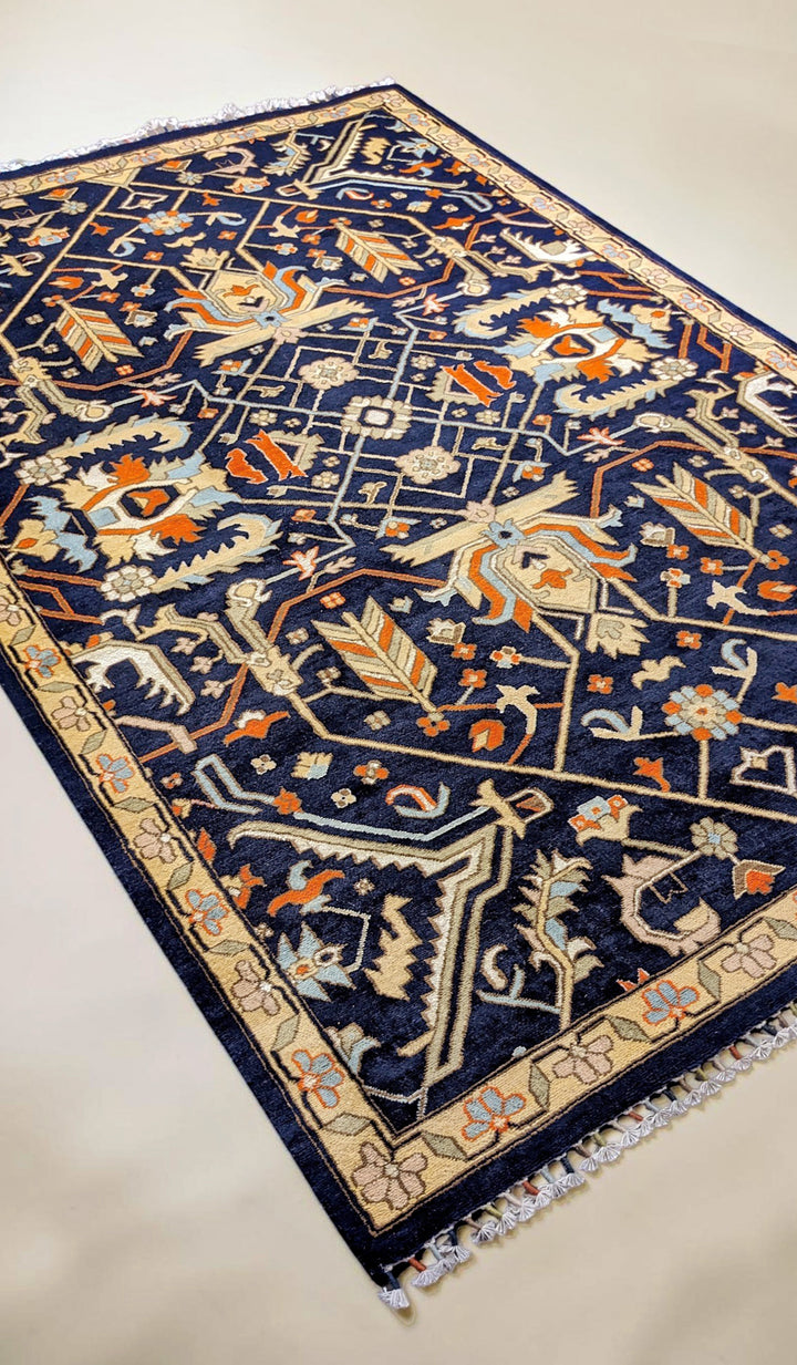Chobi Ziegler Rug - Size: 9.2 x 6