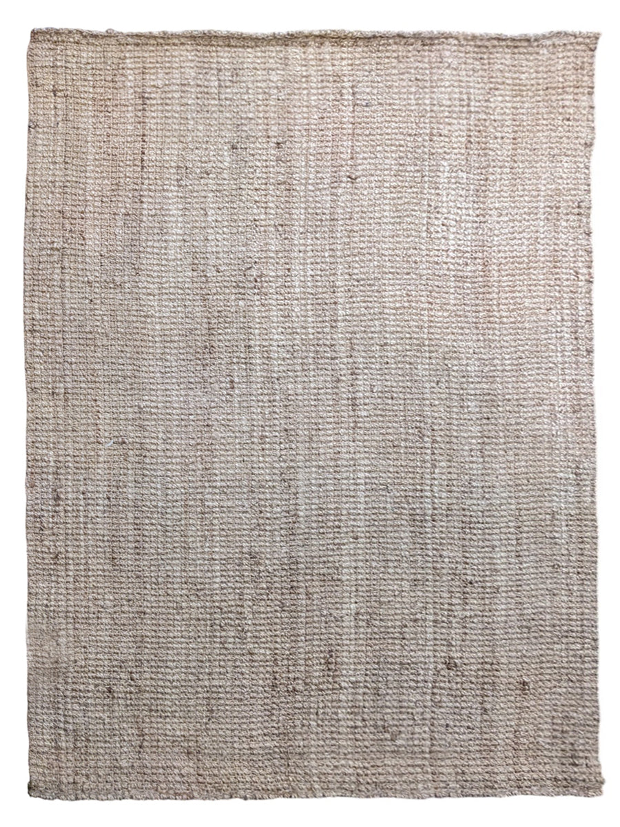 Chunky Natural Jute Rug - Size: 7.7 x 5.7