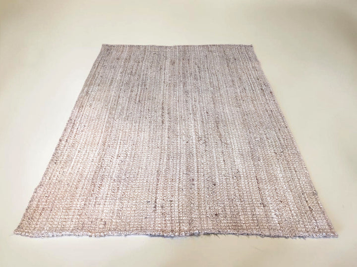 Chunky Natural Jute Rug - Size: 7.7 x 5.7