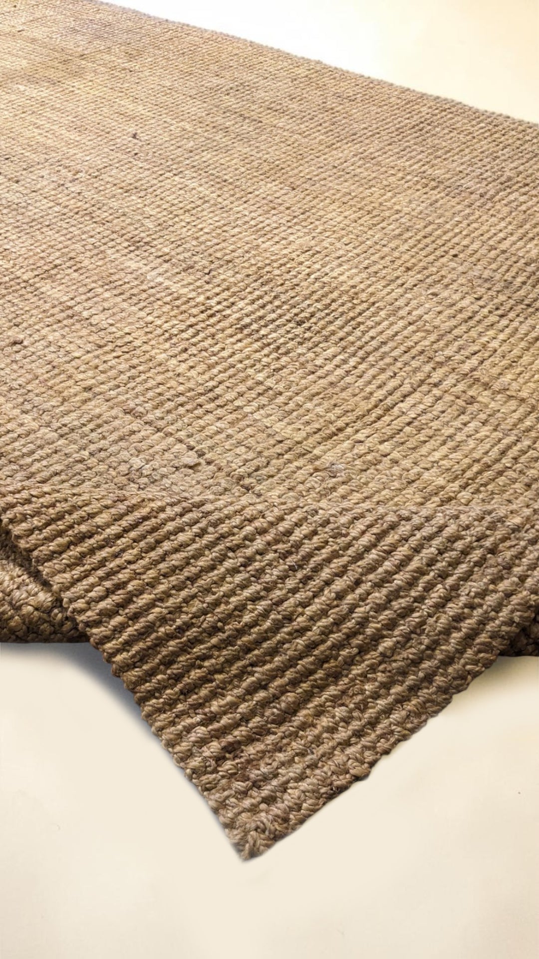 Chunky Natural Jute Rug - Size: 9.10 x 6.6