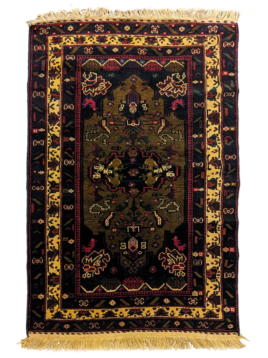 Baluchi Tribal Rug - Size: 6 x 3.7