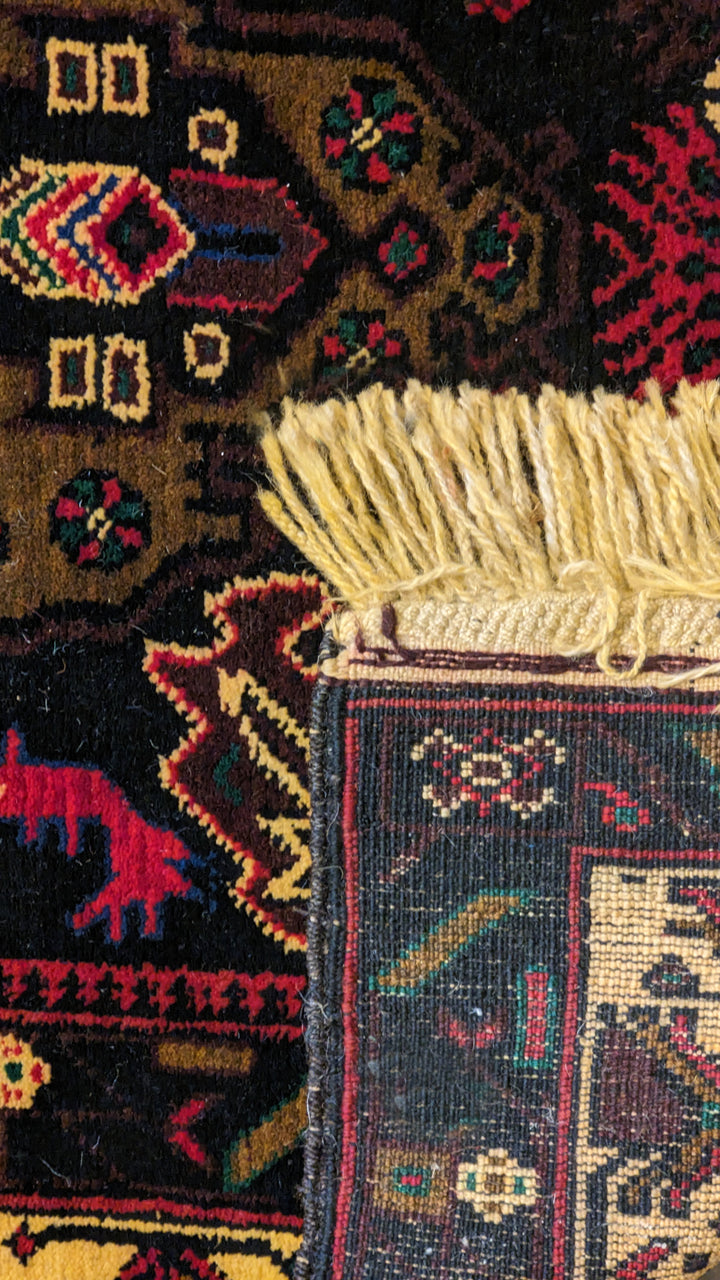 Baluchi Tribal Rug - Size: 6 x 3.7