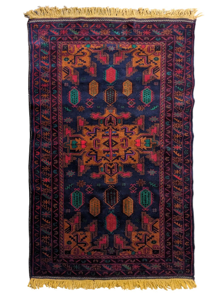 Baluchi Tribal Rug - Size: 6.3 x 3.6