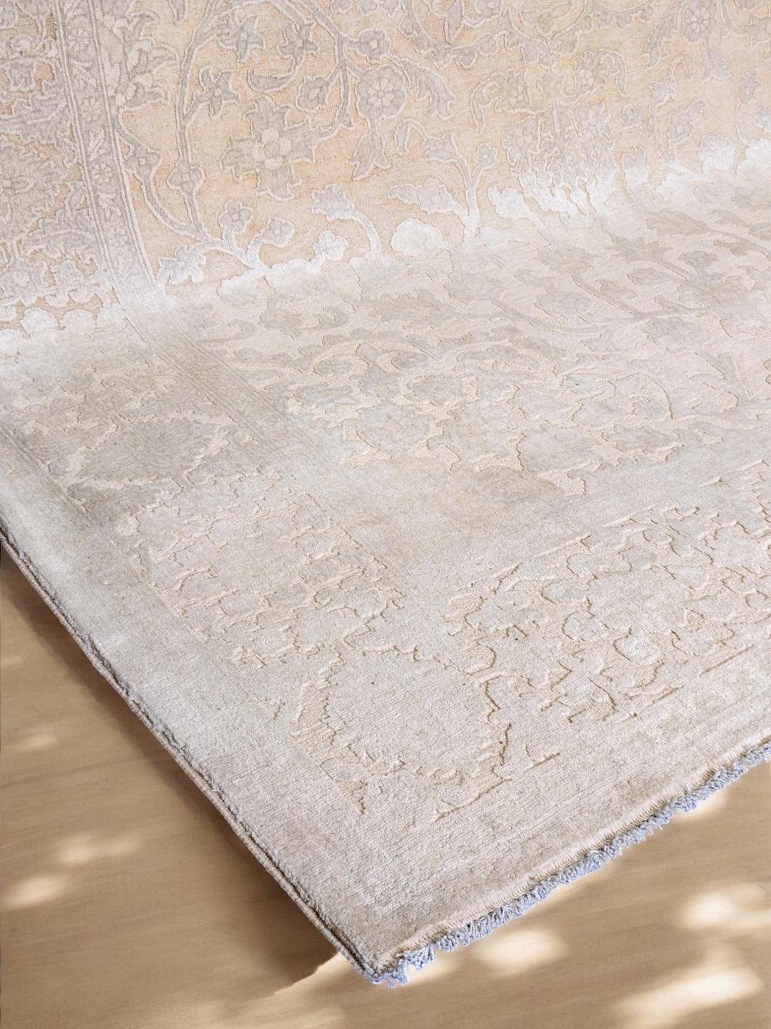 Oriental Silk Wash Chobi Rug - Size: 10 x 6.9