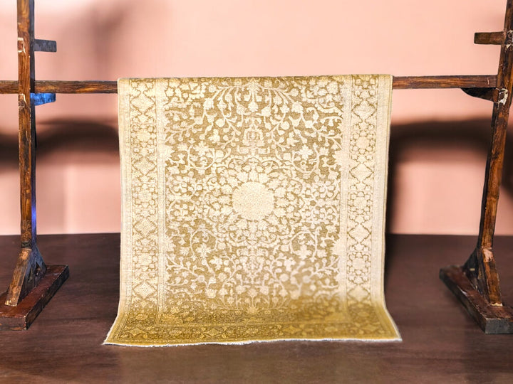 Oriental Silk Wash Chobi Rug - Size: 6.10 x 5.1