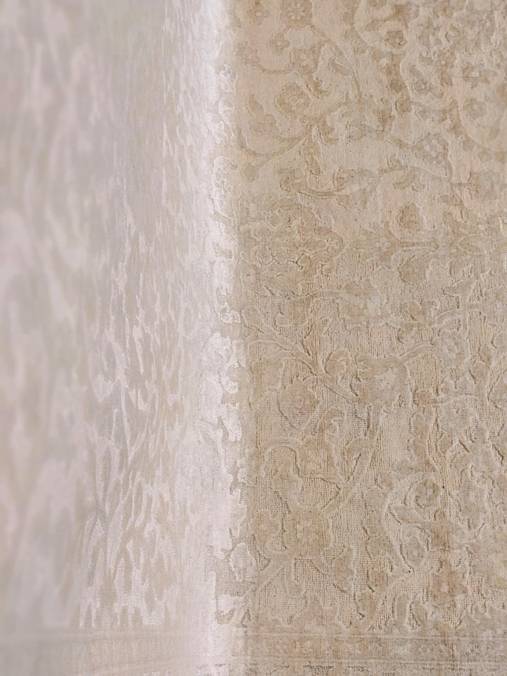 Oriental Silk Wash Chobi Rug - Size: 8.10 x 6