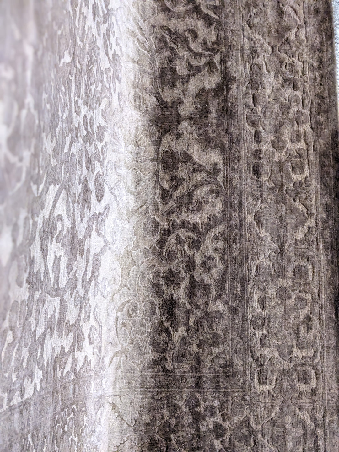 Oriental Silk Wash Chobi Rug - Size: 6 x 4.2