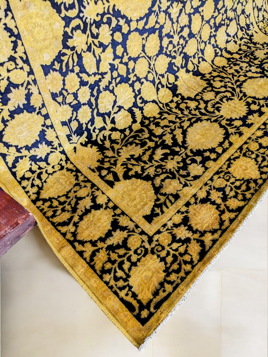 Ziegler Silk Wash Chobi Rug - Size: 9.6 x 8.4