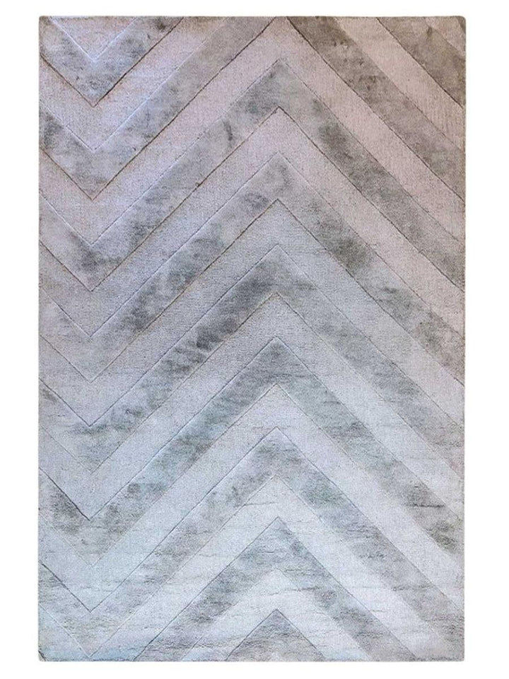 Zigzag Modern Rug - Size: 9.9 x 6.6