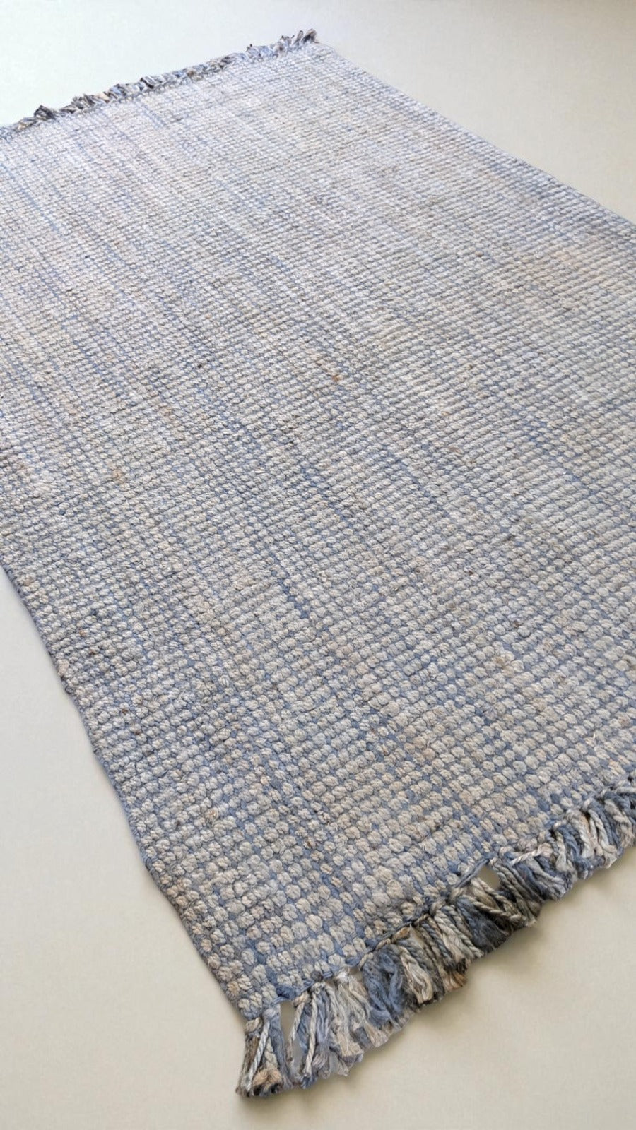 Chunky Overdyed Jute Rug - Size: 9.1 x 6