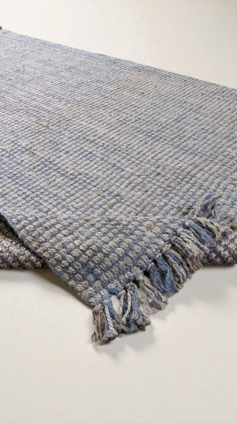 Chunky Overdyed Jute Rug - Size: 9.1 x 6