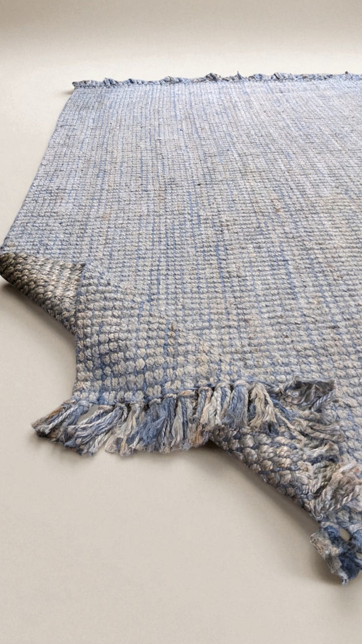 Chunky Overdyed Jute Rug - Size: 9.1 x 6