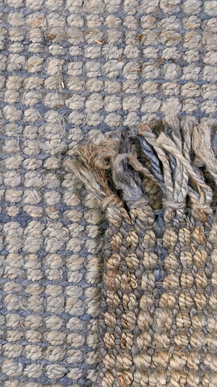 Chunky Overdyed Jute Rug - Size: 9.1 x 6