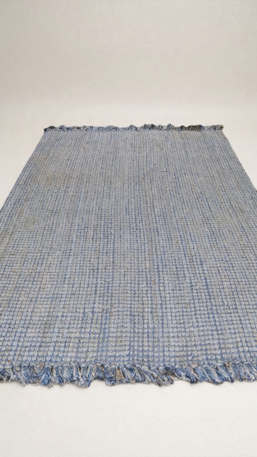 Chunky Overdyed Jute Rug - Size: 9.1 x 6
