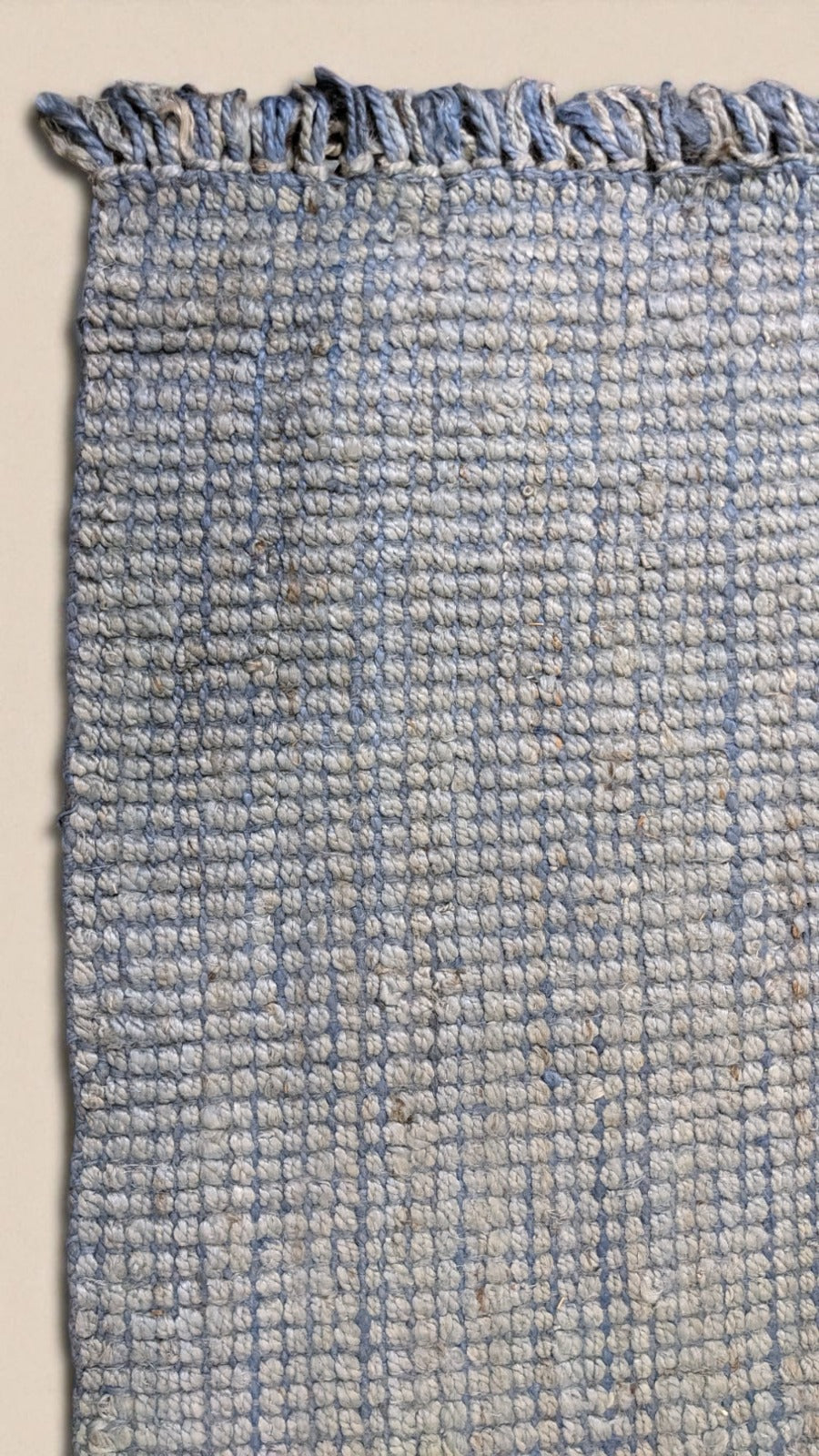 Chunky Overdyed Jute Rug - Size: 9.1 x 6