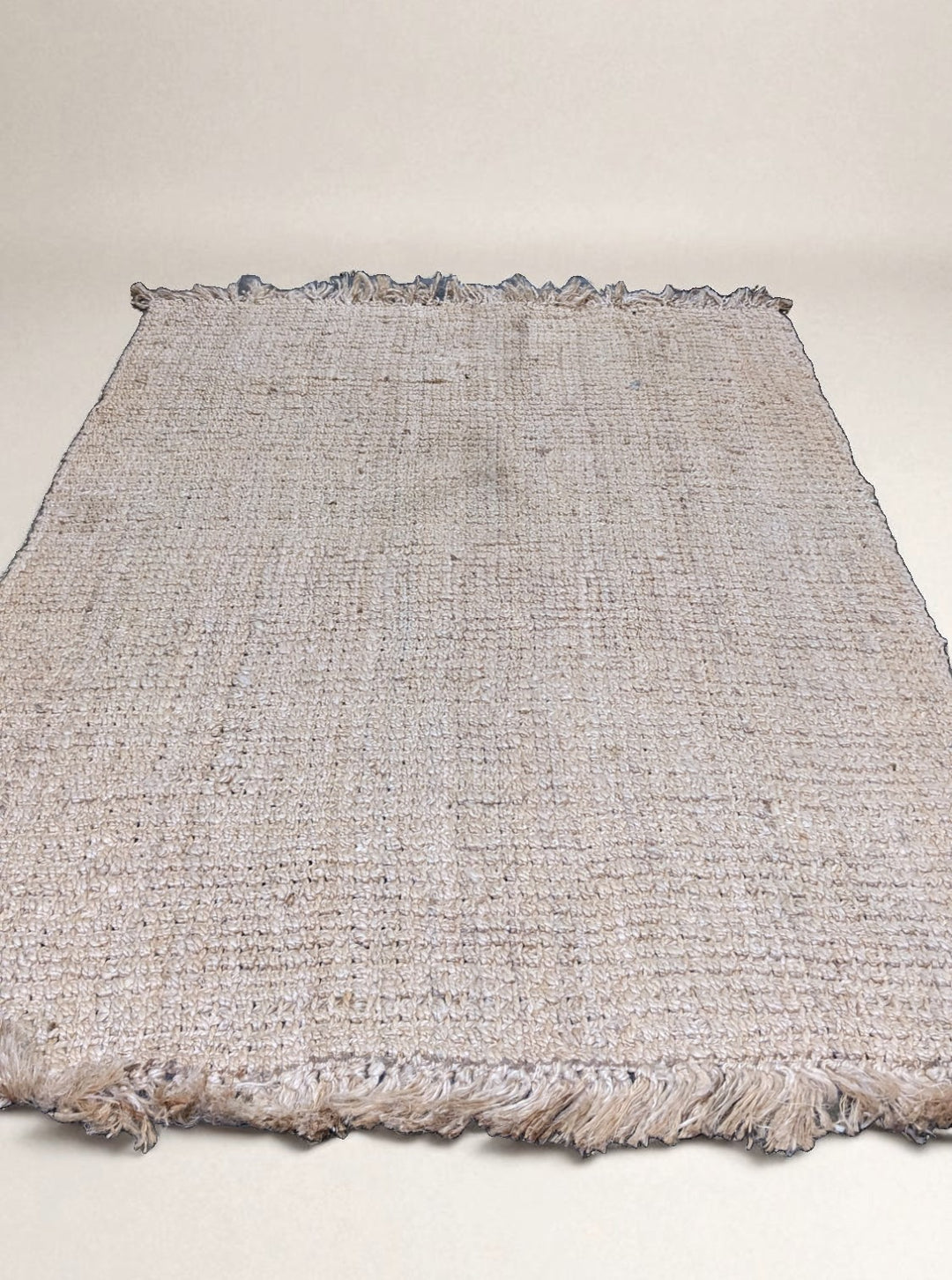 Chunky Natural Jute Rug - Size: 7.10 x 5.3
