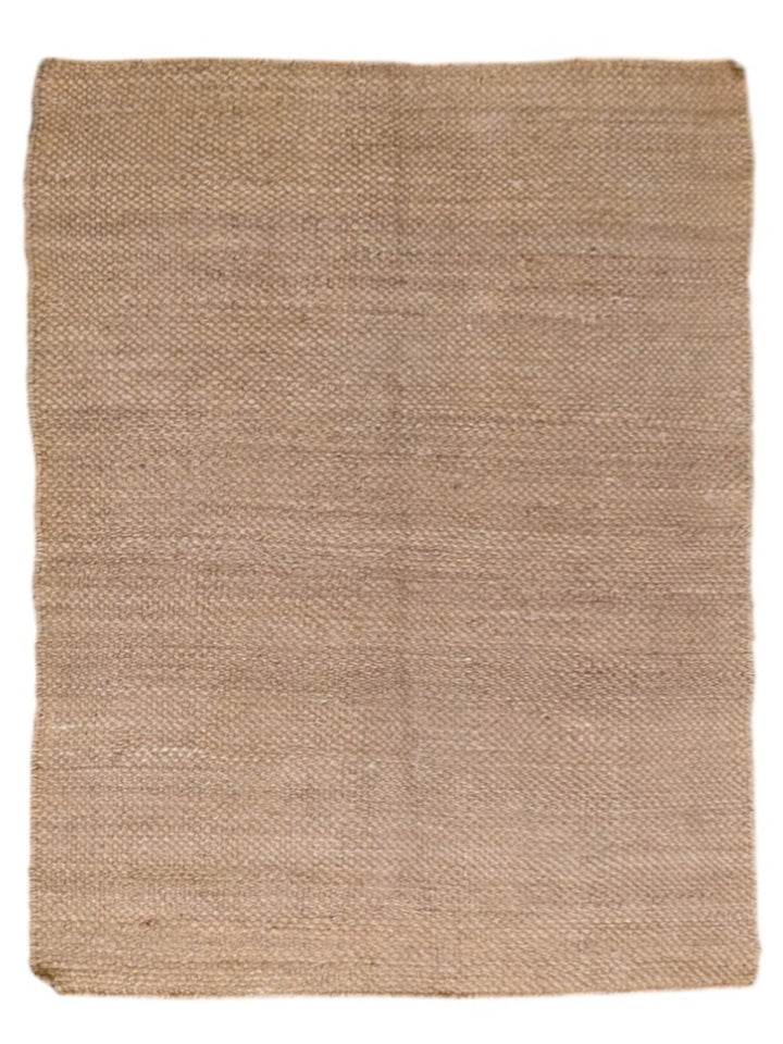 Flatweave Natural Jute Rug - Size: 7.5 x 5.6