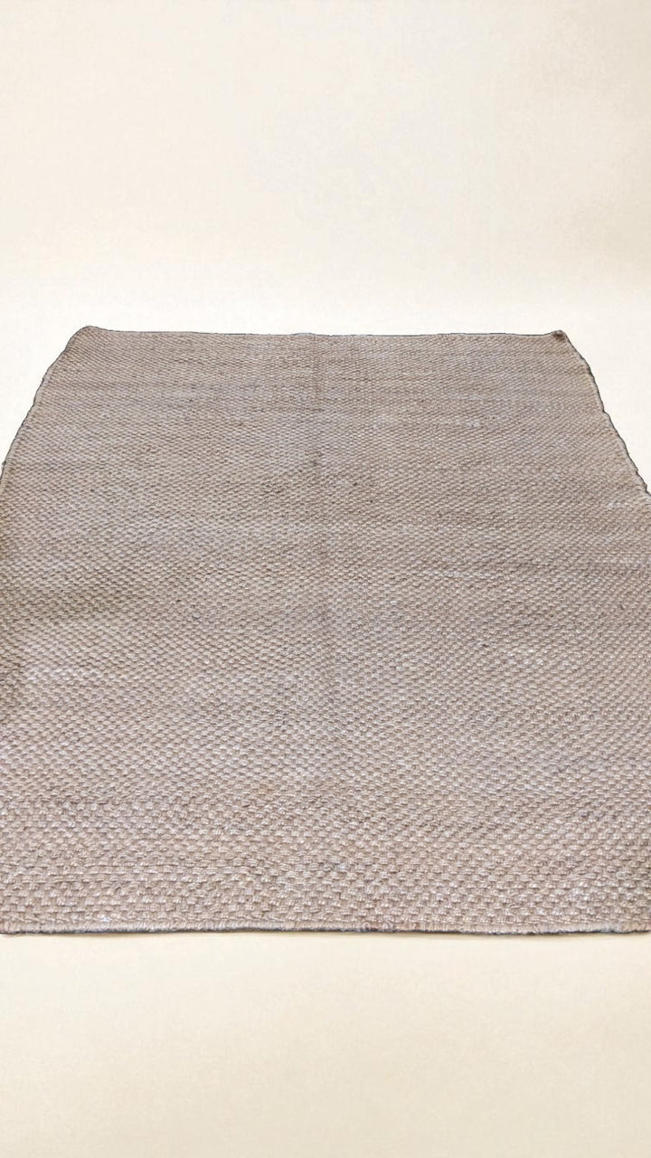 Flatweave Natural Jute Rug - Size: 7.5 x 5.6