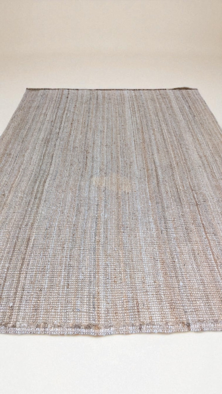 Flatweave Natural Jute Rug - Size: 9.9 x 6.6