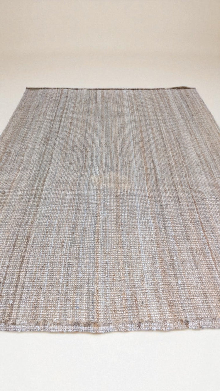 Flatweave Natural Jute Rug - Size: 9.9 x 6.6