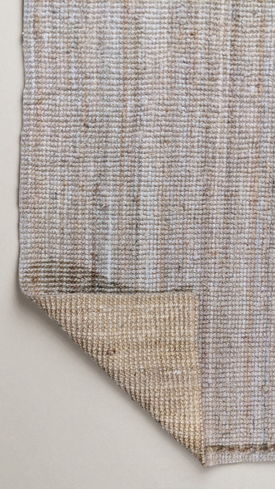 Flatweave Natural Jute Rug - Size: 9.9 x 6.6