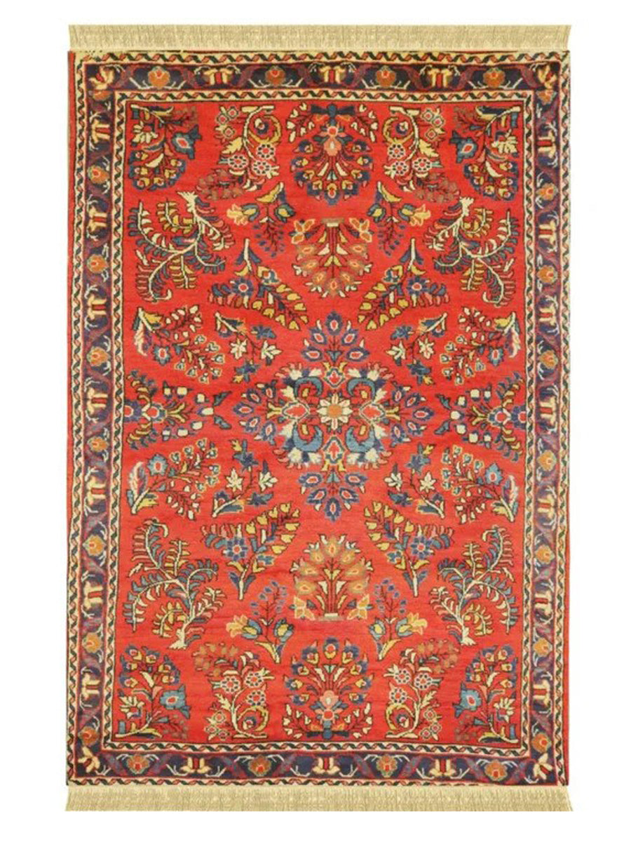 Mashadi Tribal Rug - Size: 5.2 x 3.3 - Imam Carpet Co