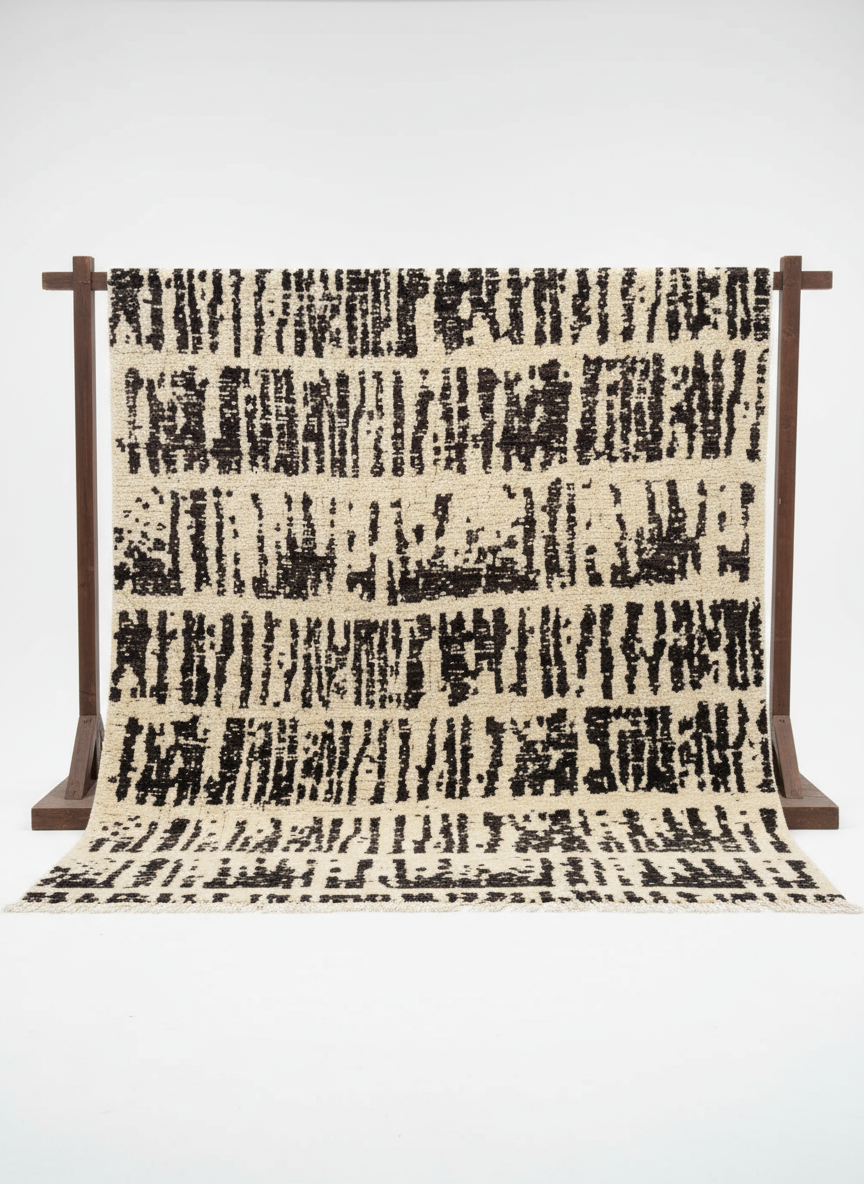 Tuareg Hand Knotted Rug - Size: 10 x 8