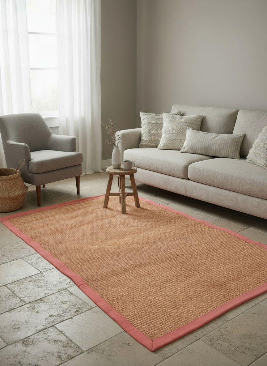 Loop Overdyed Jute Rug - Size: 6 x 4.2