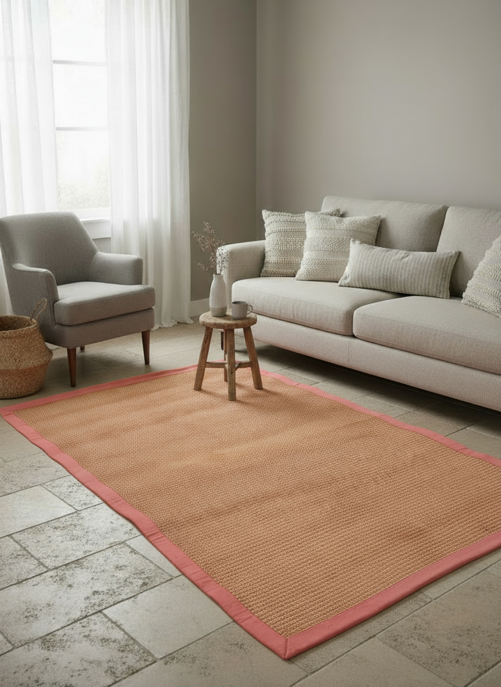 Loop Overdyed Jute Rug - Size: 6 x 4.2
