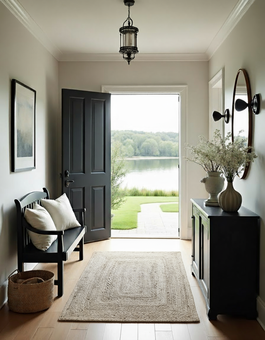 Braided Natural Jute Rug - Size: 4 x 2.8