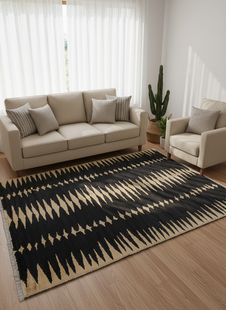 Himba Hand Knotted Rug - Size: 9.10 x 8.3