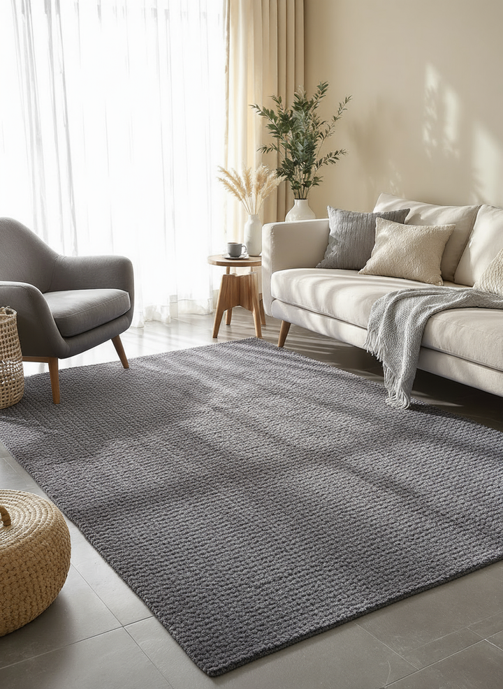 Braided Overdyed Jute Rug - Size: 9 x 6