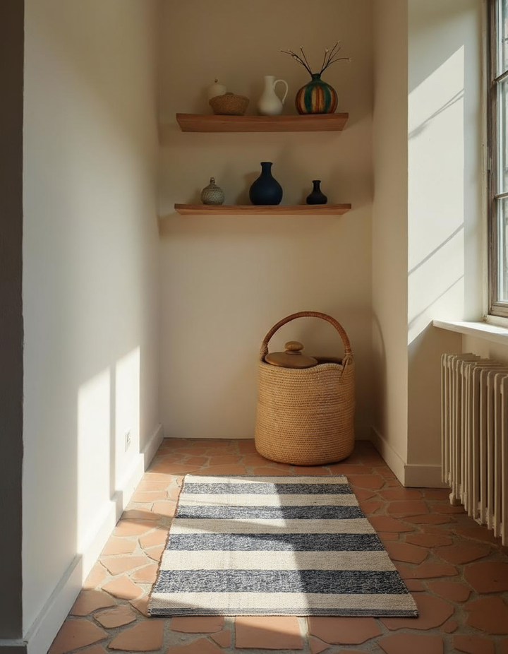 Braided Natural Jute Runner - Size: 5 x 2.7