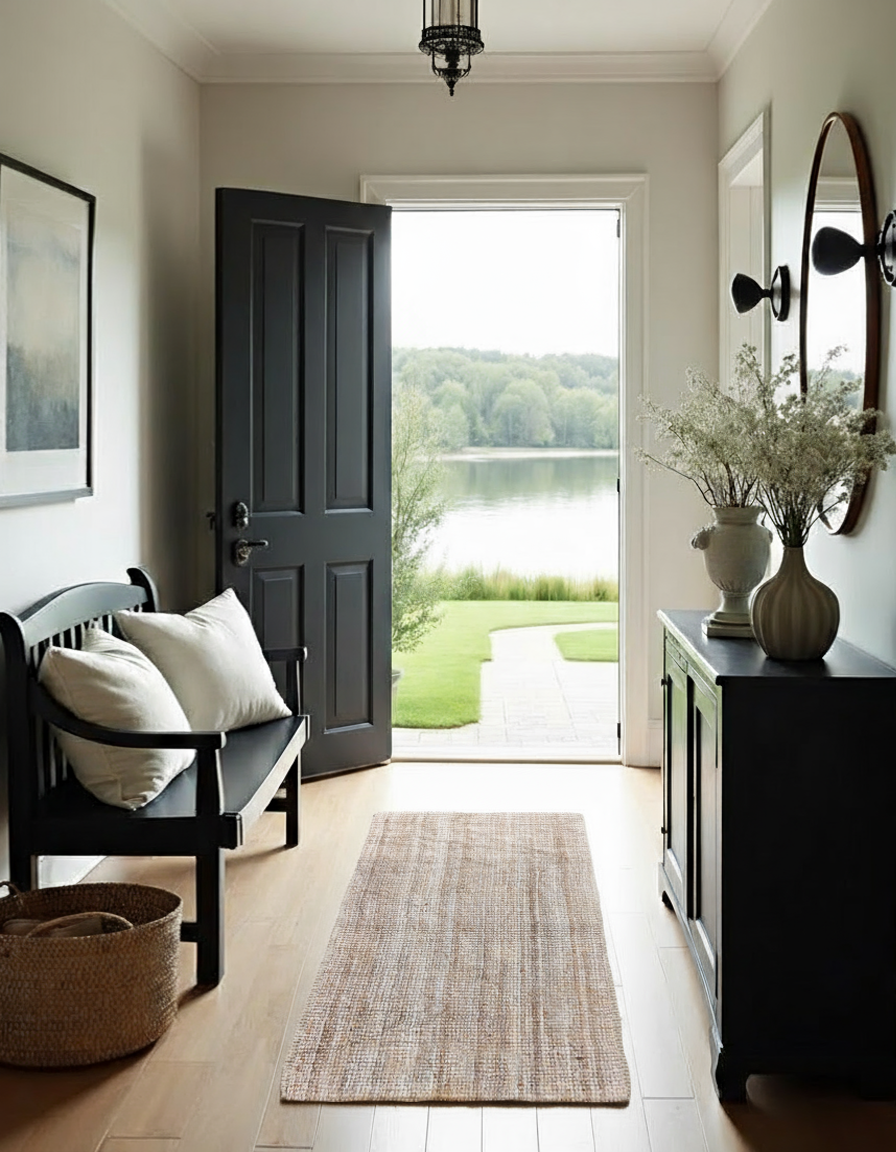 Loop Natural Jute Rug - Size: 4.10 x 2.7