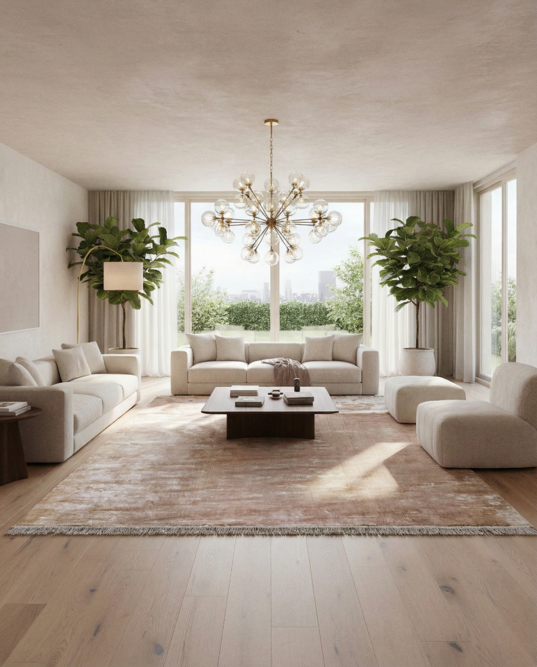 Zani Hand Tufted Rug - Size: 9.7 x 8