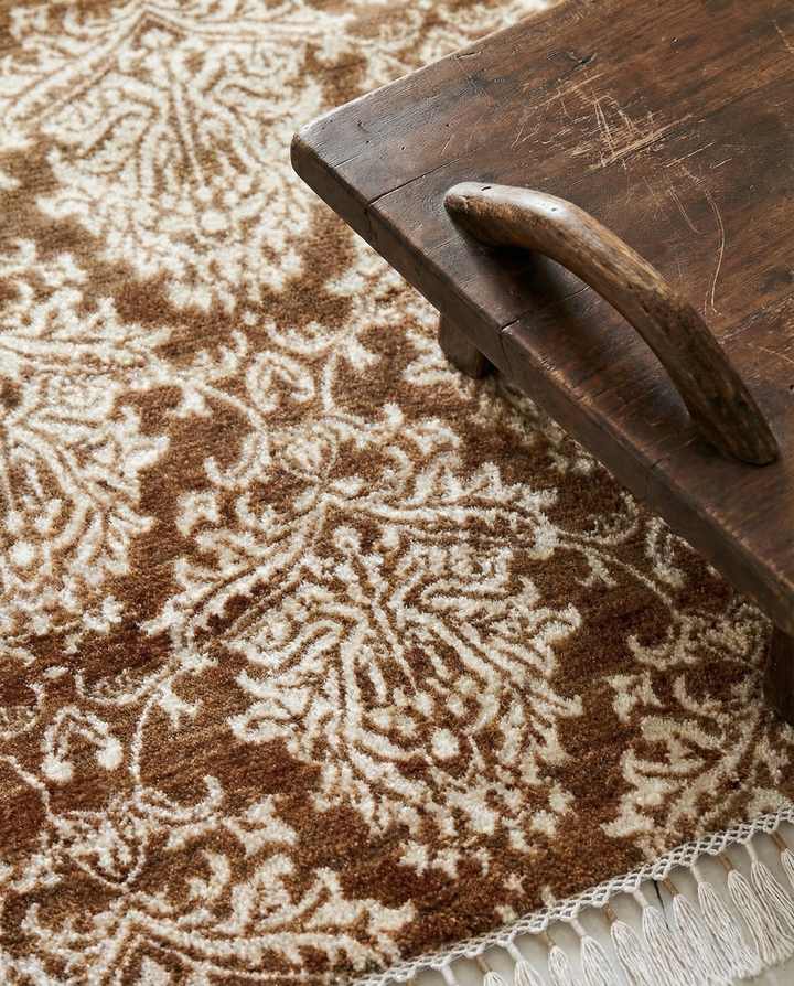 Pakistani Modern Chobi Rug - Size: 6.4 x 4.1