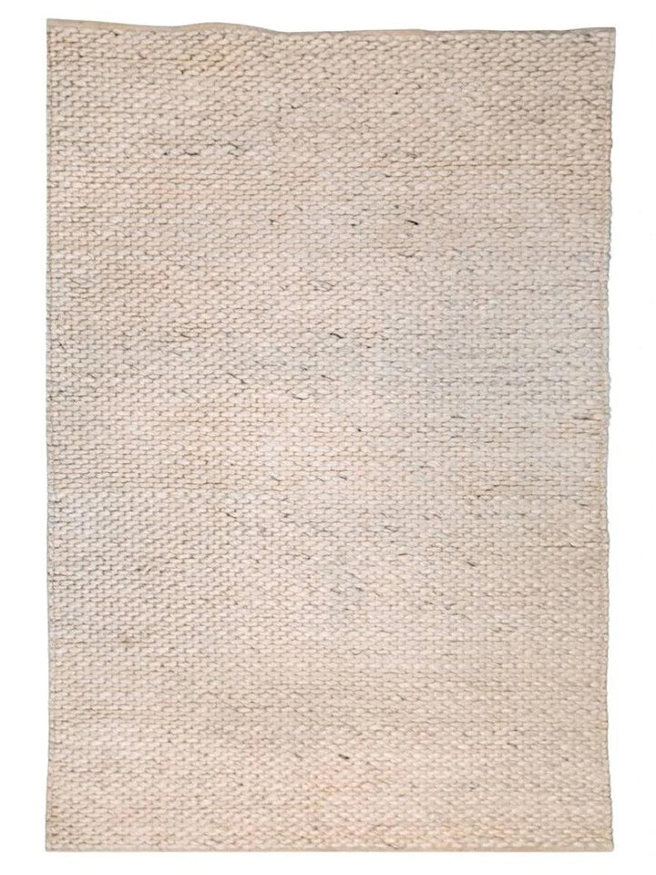 Modern Wool Braided Rug - Size: 7.8 x 5