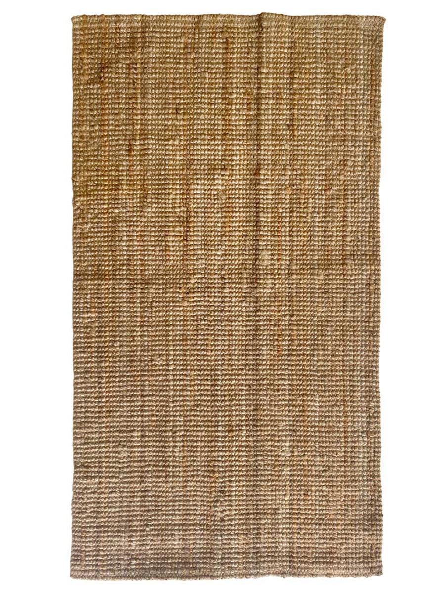 Natural Braided Jute Rug - Size: 4.11 x 2.8