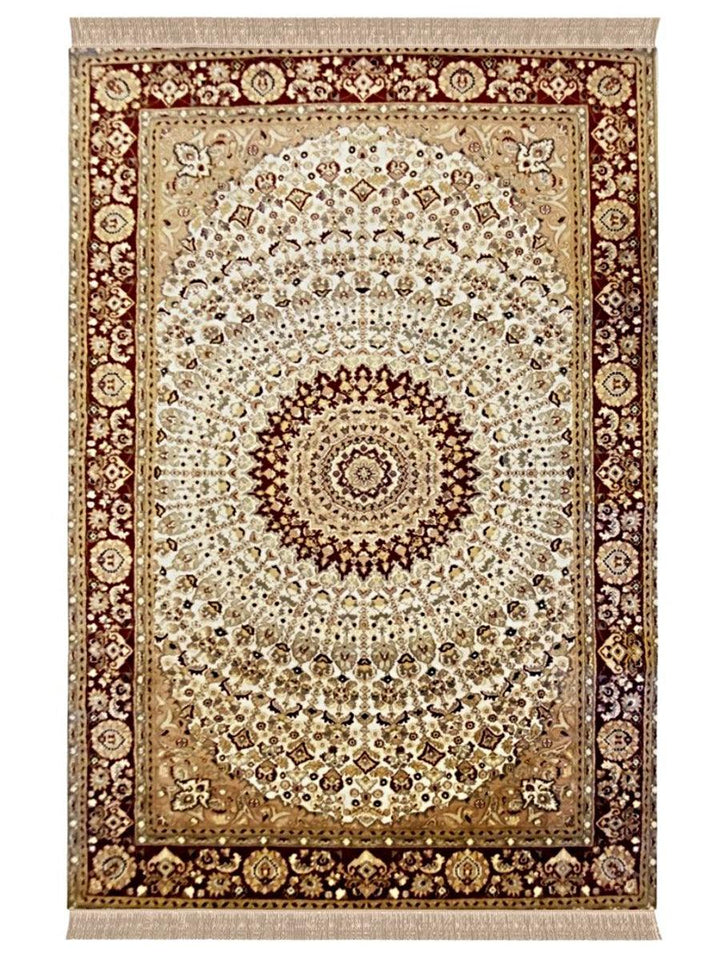 Pakistani Double Knot Rug - Size: 9.2 x 6