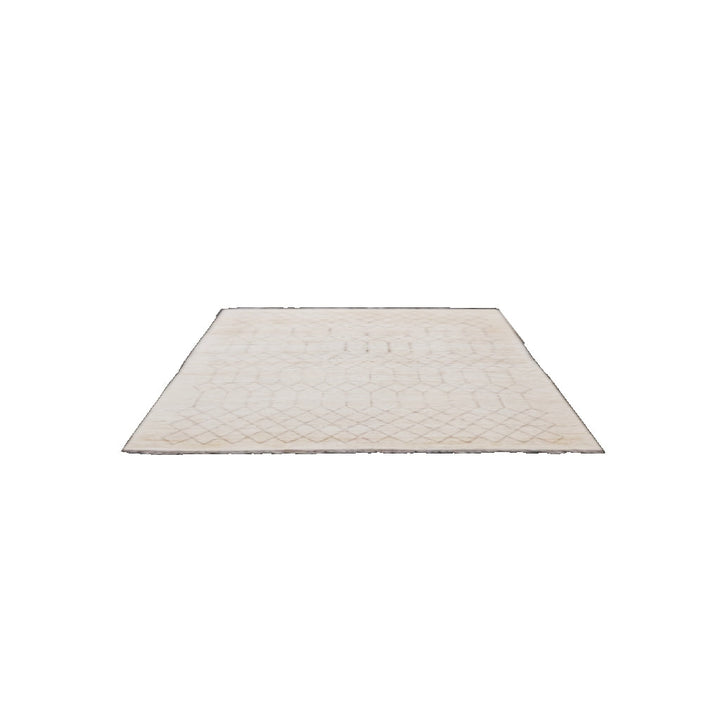 Bazm Hand Knotted Rug — 9.1 x 6.2, transparent AR model (2.7686 × 1.8796 m)