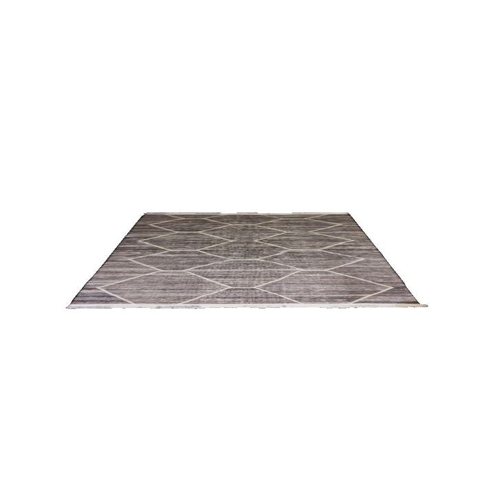 Alveo Flatweave Rug — 10.7 x 8.2, transparent AR model (3.2258 × 2.4892 m)