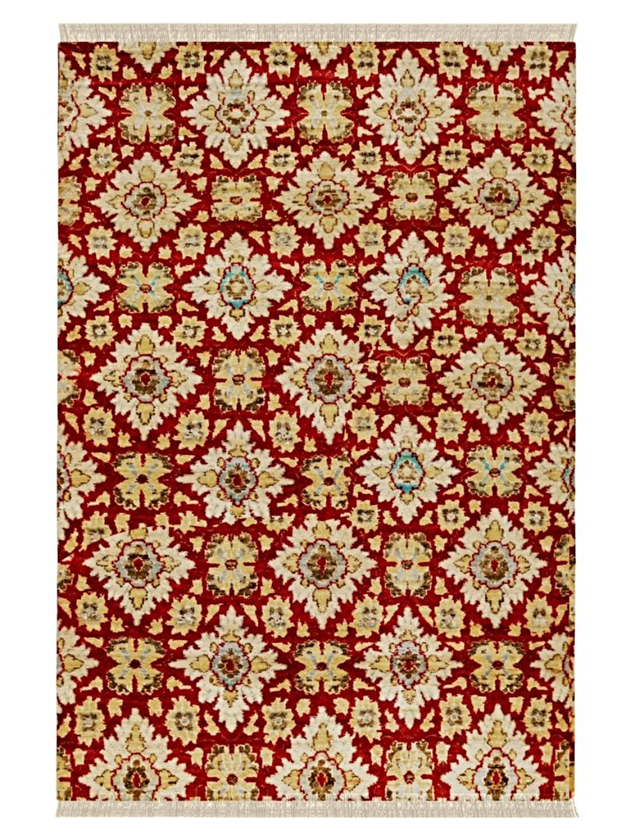 Trellis Suzani Rug -Size: 5.10 x 4