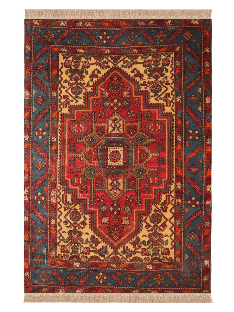 Abshari Tribal Rug - Size: 5 x 3.6 - Imam Carpet Co